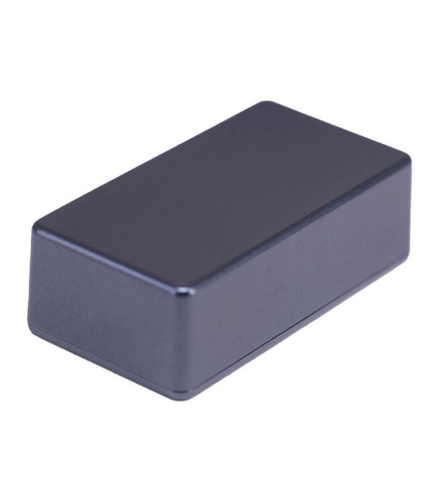 125B Style Aluminum Diecast Enclosure Pearl Gray tab