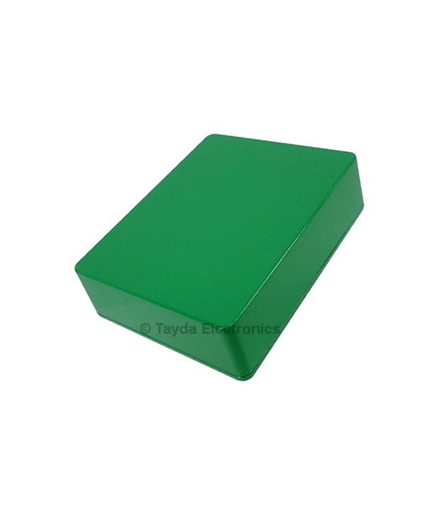 1590BB Style Aluminum Diecast Enclosure Green