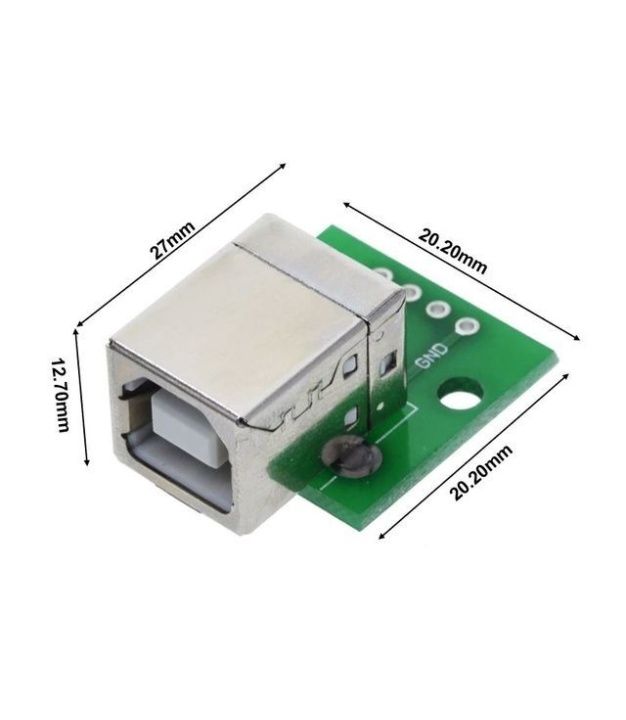 USB 2.0 Female TYPE A to DIP 2.54mm Adapter 4 Pin Connector
