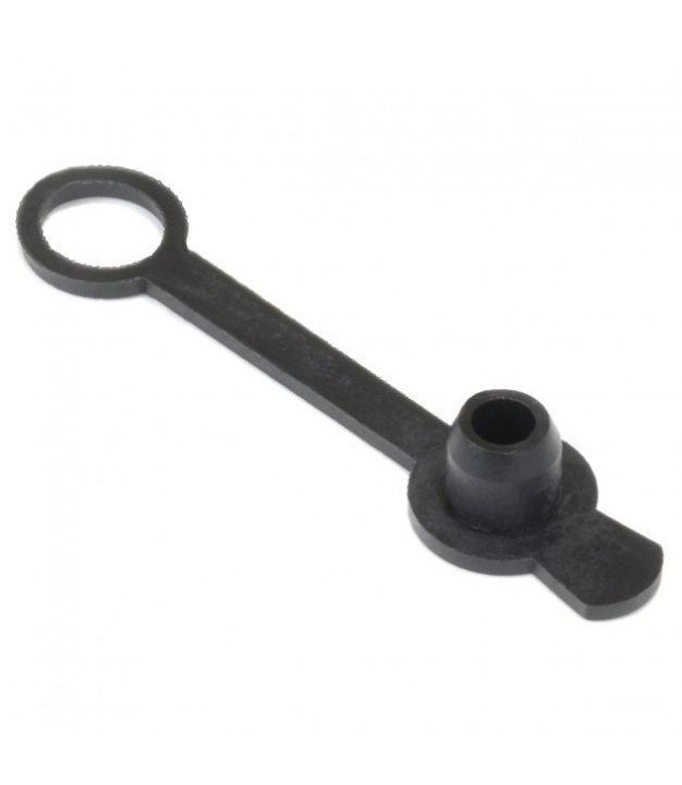 Black Waterproof cap 12mm for DC-022