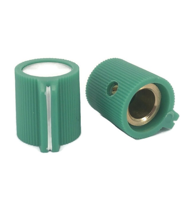 Control Green Knob 16x14mm