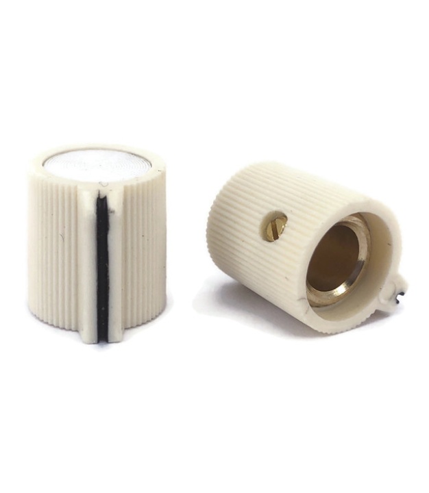 Control Cream Knob 16x14mm