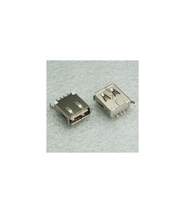 USB Type A Female Connector Vertical