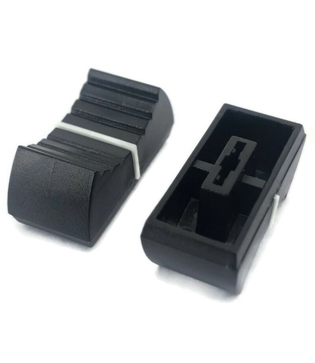 Slider control Black Color knob