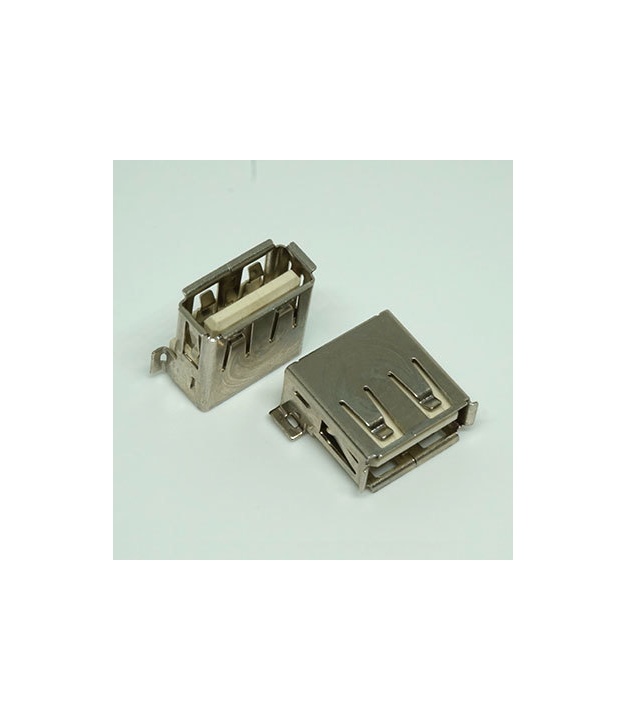 USB SMT Type A Connector 4 Pins Right Angle