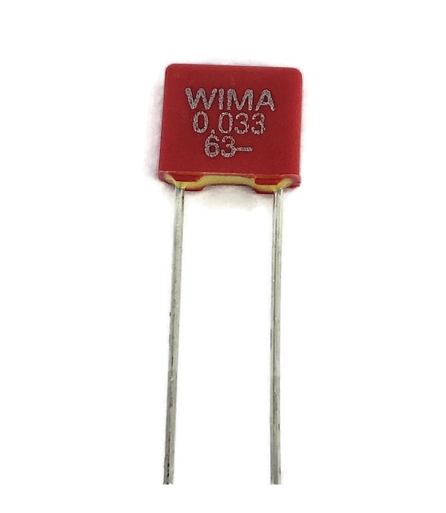 33nF 0.033uF 63V 5% Polyester Film Box Type Capacitor WIMA MKS2