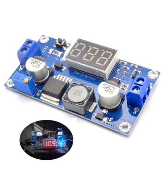 DC-DC Digital Boost Step Up Power Supply Module XL6009 4.5-32V to 5-52V With LED Display