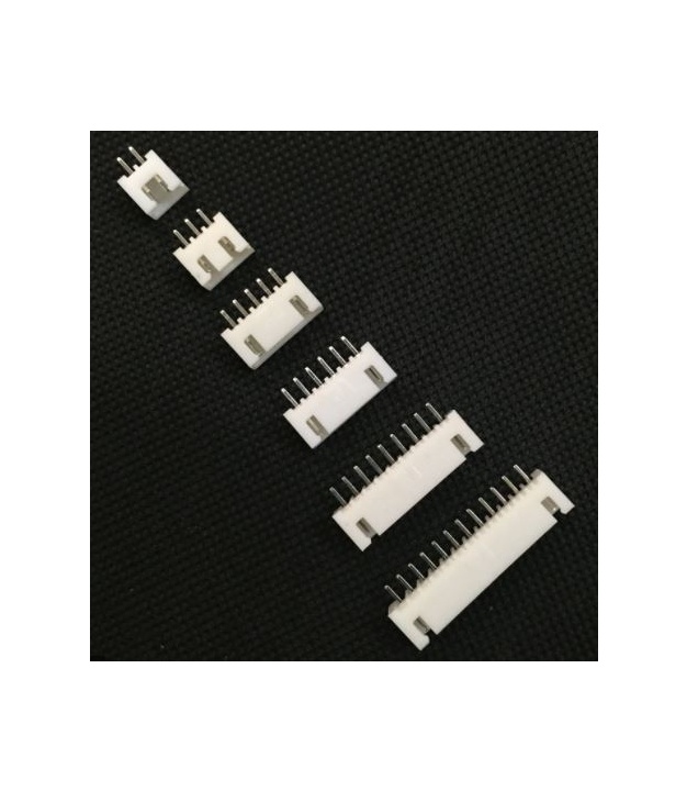 5 Pins JST XH-2.54 Male connector Straight 180°