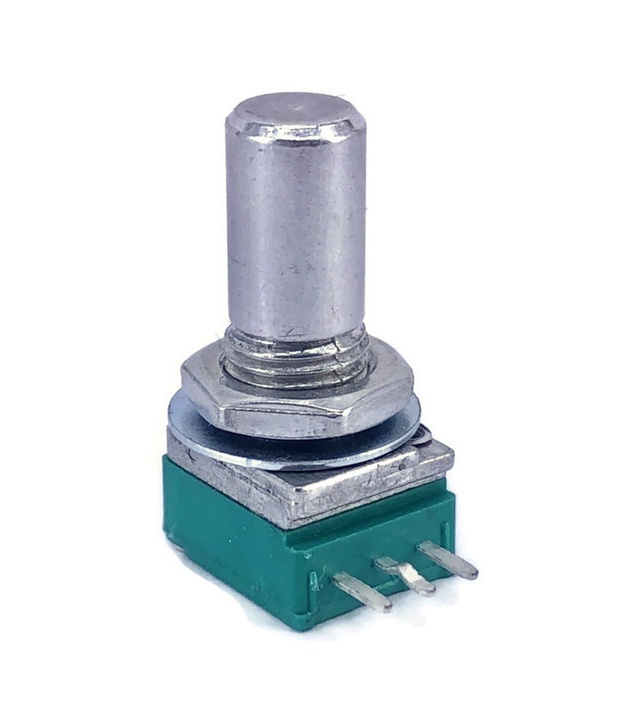 TAYDA 100K OHM Linear Taper Potentiometer Round Shaft PCB 9mm