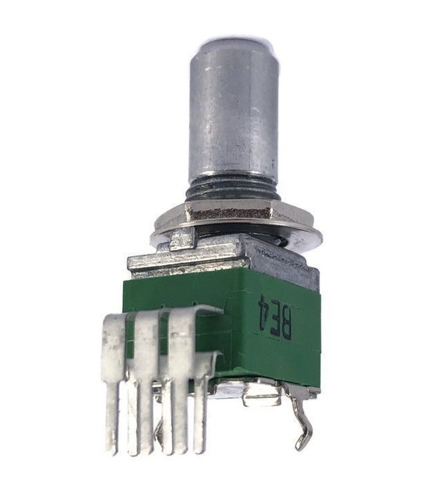 250K OHM Linear Dual Taper Potentiometer Round Shaft PCB 9mm