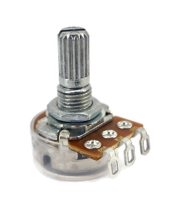 TAYDA 100K OHM Linear Taper Potentiometer with Solder Lugs