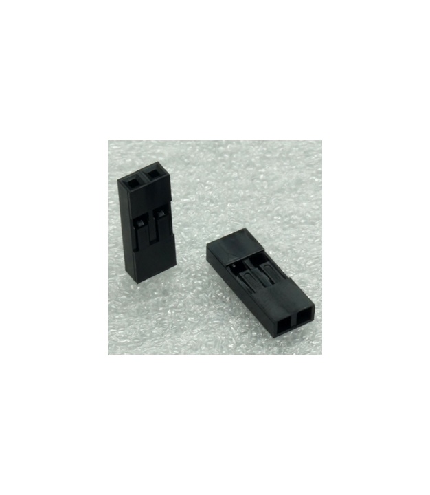 Crimp Connector Housing 2.54MM 2 Pins