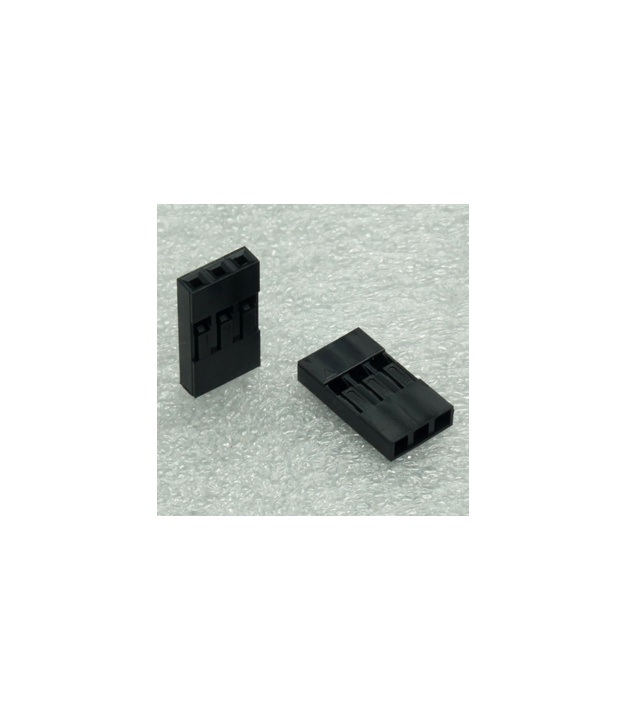 Crimp Connector Housing 2.54MM 3 Pins