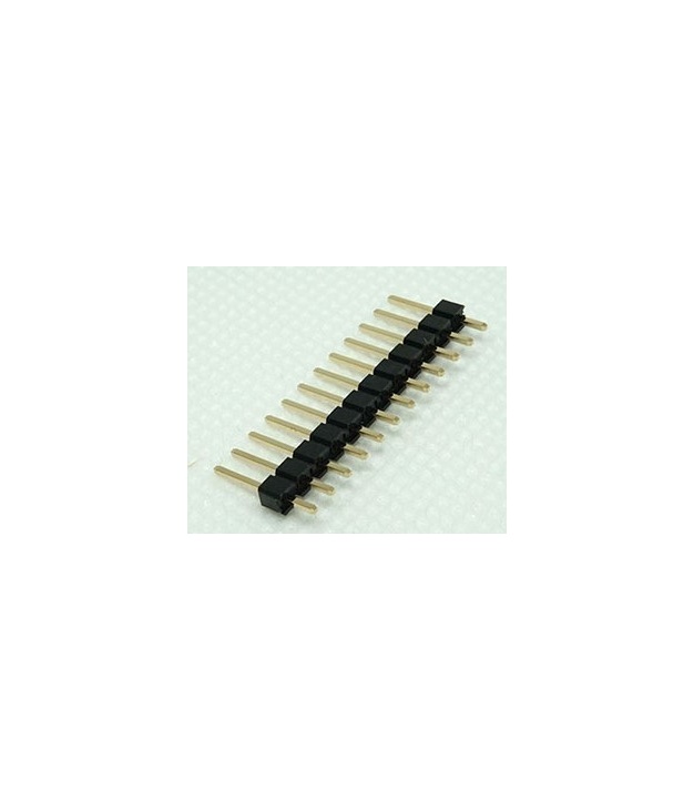 12 Pin 2.54mm Single Row Pin Header Strip