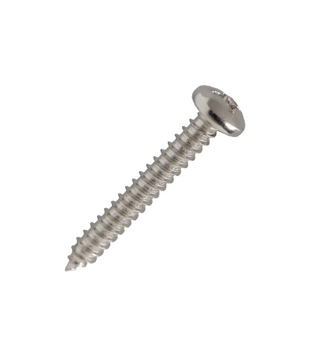 M3 Stainless Steel Self Tapping Screws Cross Round Pan Head 3x6mm