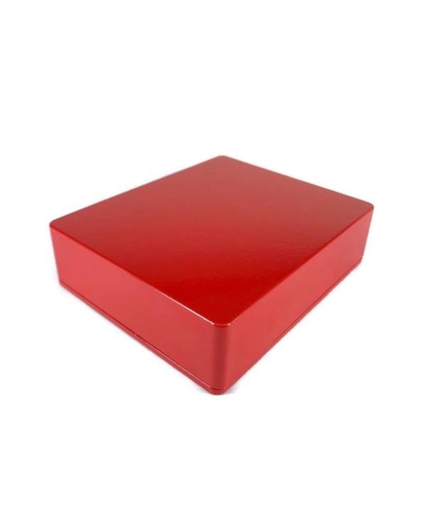 1590XX Style Aluminum Diecast Enclosure RED