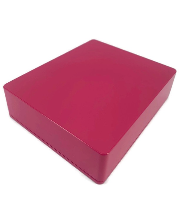 1590XX Style Aluminum Diecast Enclosure Viola PINK