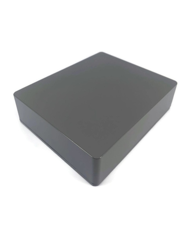 1590XX Style Aluminum Diecast Enclosure MATTE DARK GRAY