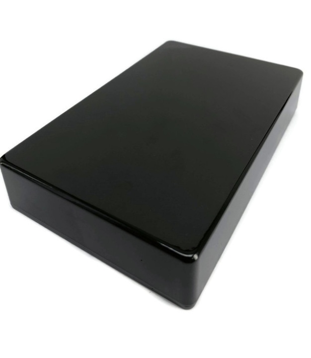 1590DD Style Aluminum Diecast Enclosure BLACK