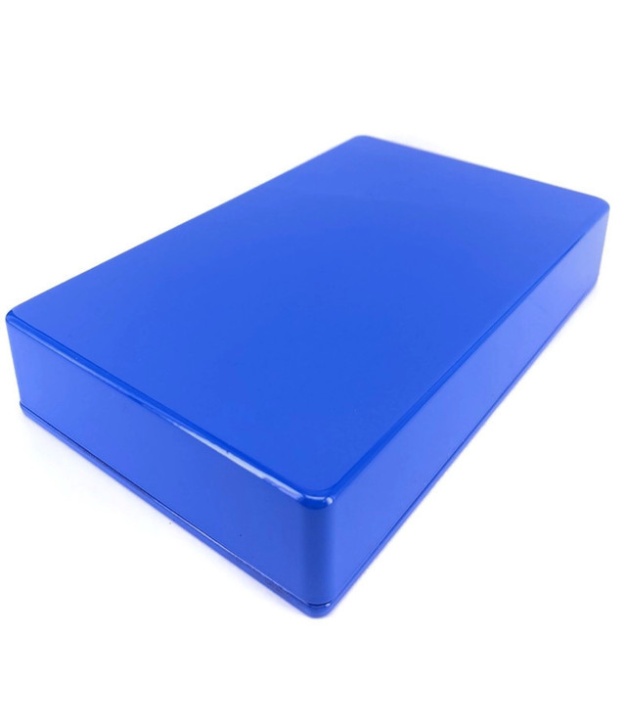 1590DD Style Aluminum Diecast Enclosure BLUE