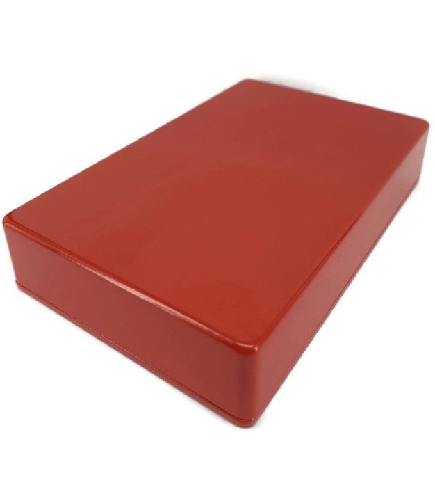 1590DD Style Aluminum Diecast Enclosure RED