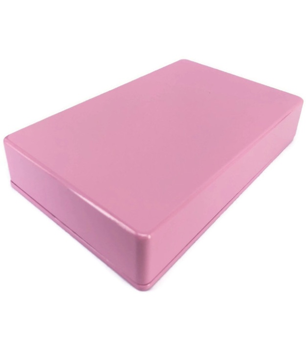 1590DD Style Aluminum Diecast Enclosure Light PINK