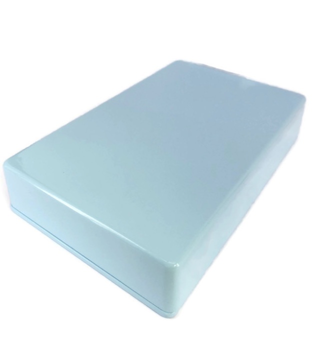 1590DD Style Aluminum Diecast Enclosure Light Sky BLUE