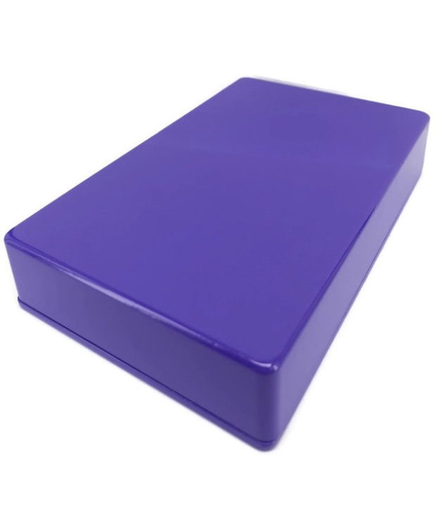 1590DD Style Aluminum Diecast Enclosure VIOLET