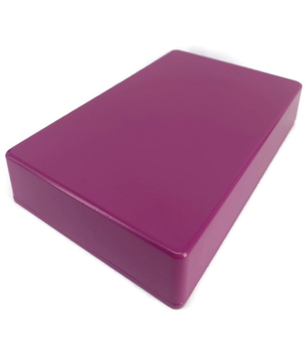 1590DD Style Aluminum Diecast Enclosure MATTE VIOLET