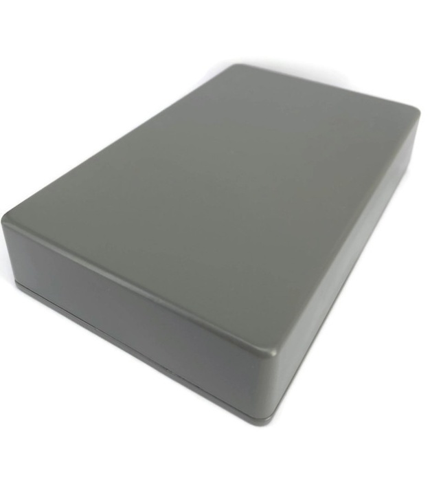 1590DD Style Aluminum Diecast Enclosure MATTE DARK GRAY
