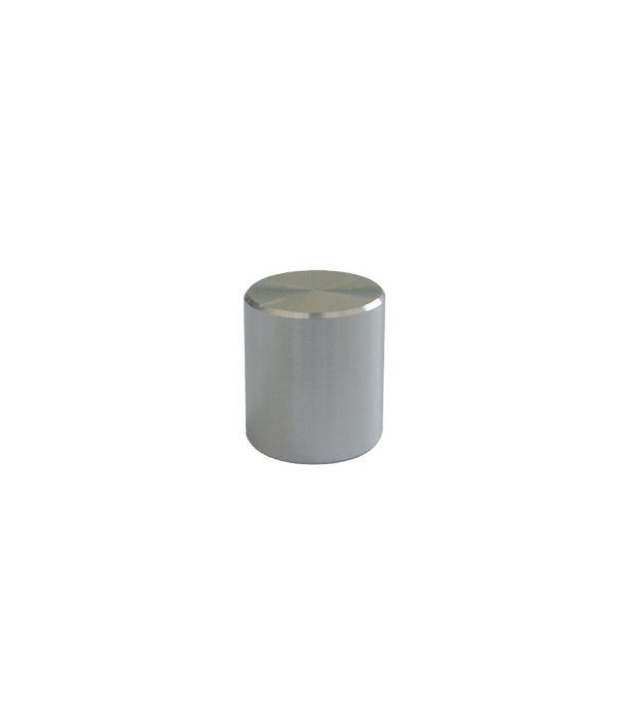 Aluminium Silver Knob 15X17mm shaft hole 6X18T 