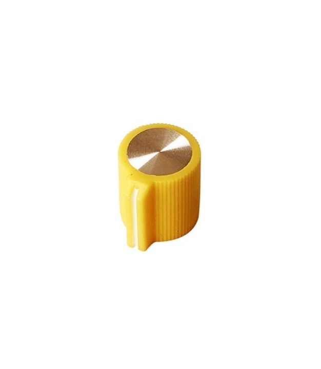 Control Yellow Knob 16x14mm