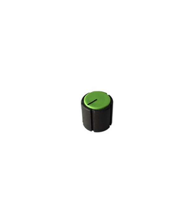 Black knob Green Top 17X16mm