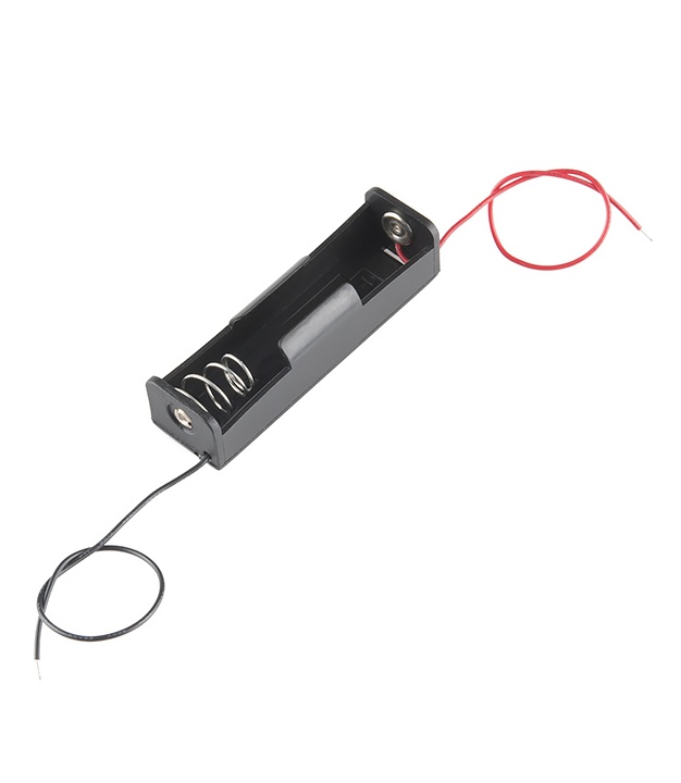 1 x AA Battery Holder With Wire Leads
