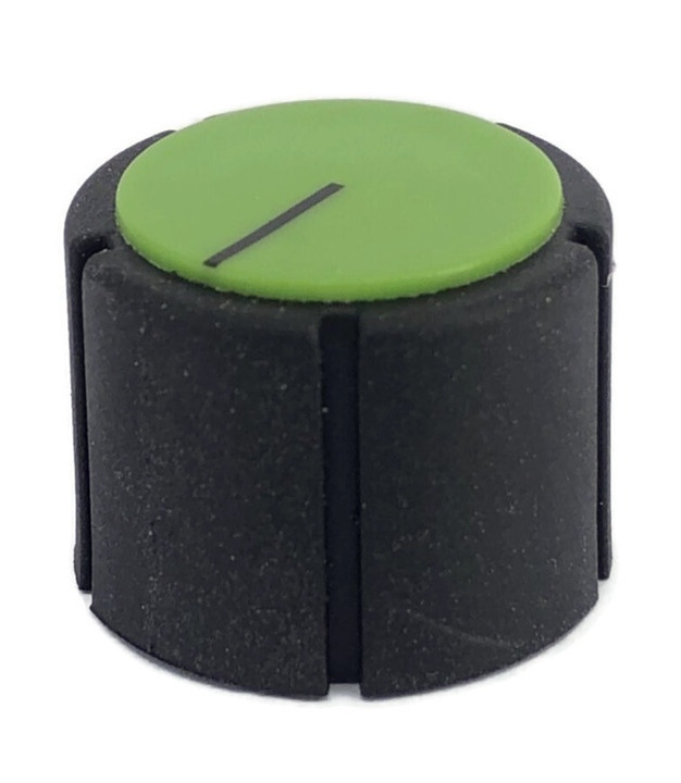 Black knob Green Top 21X16mm