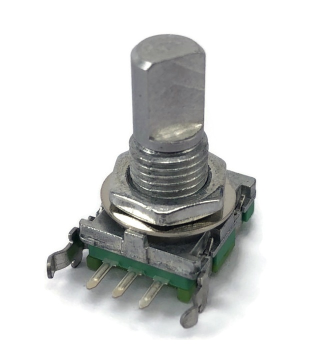 ROTARY ENCODER 11mm 20 Detents D shaft Without Switch