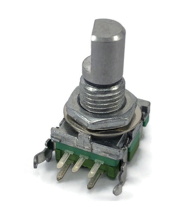 ROTARY ENCODER 11mm 20 Detents D shaft With Switch
