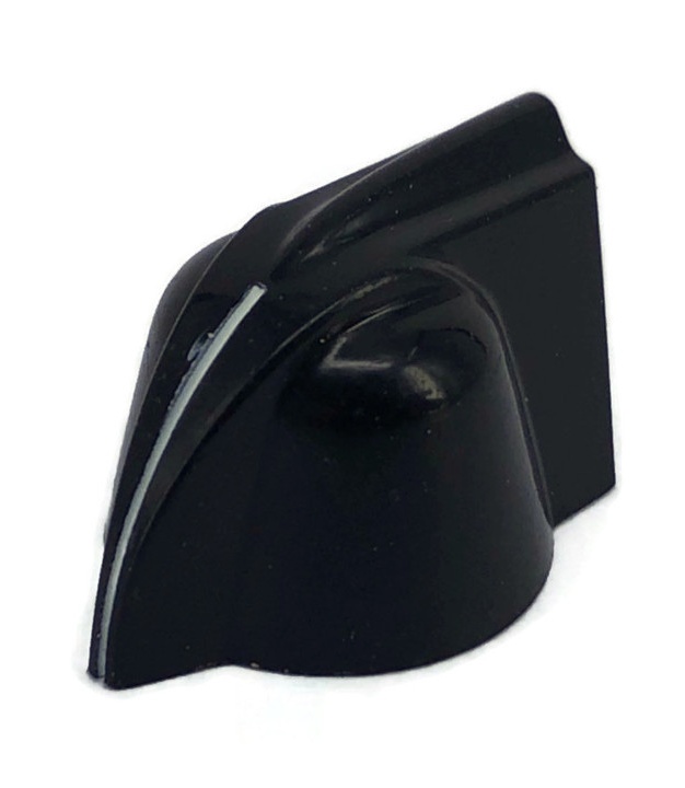 Chicken Head Black Knob 23x14mm