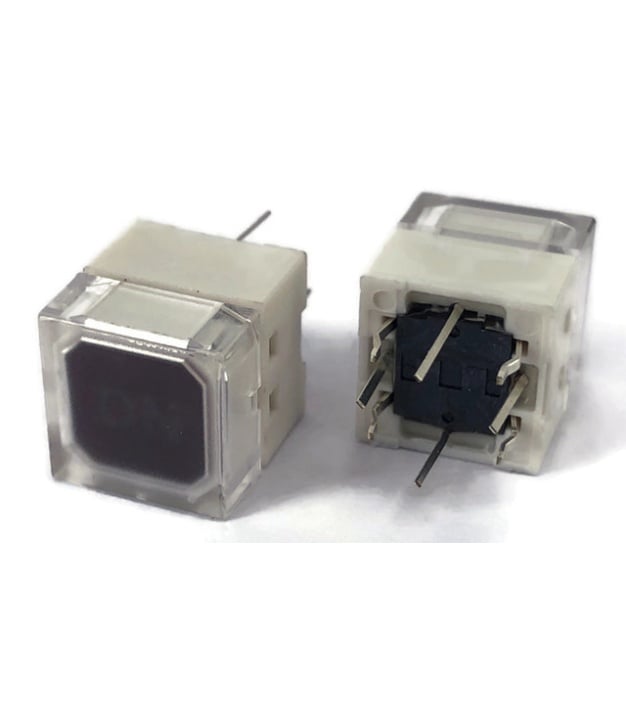 illuminated Tact Switch LED Red and Green Color With ON-OFF Text