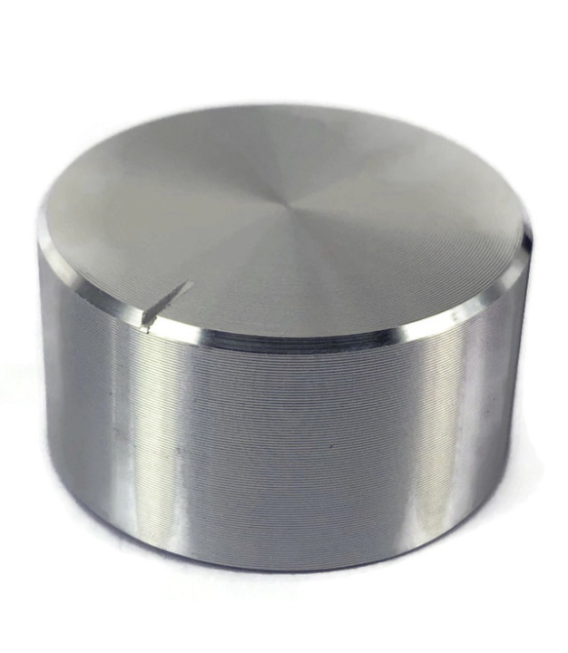 Aluminum Silver Knob 32X17mm shaft hole 6X18T 