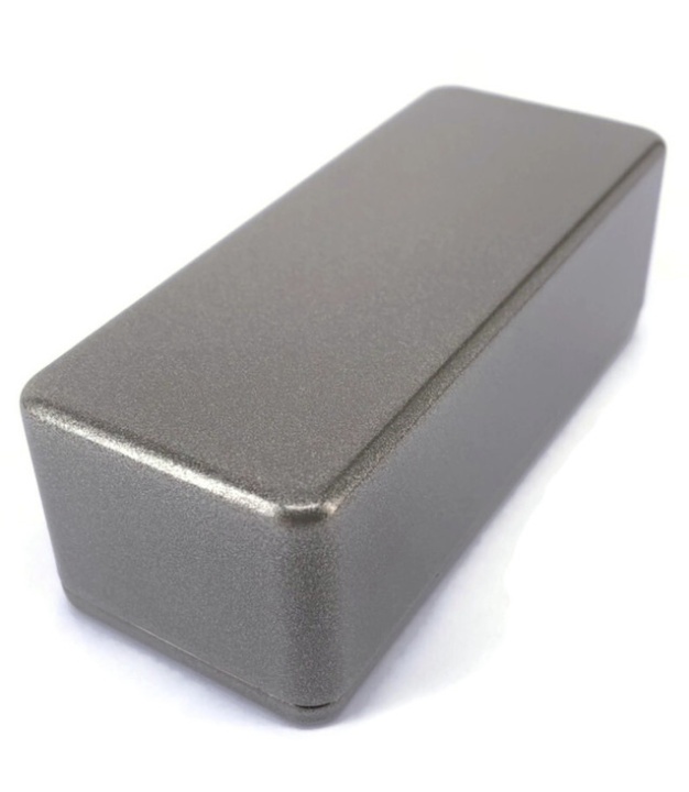 1590A Style Aluminum Diecast Enclosure GLIMMER BROWN SUGAR