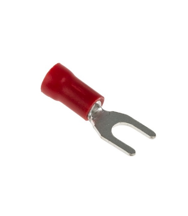 Y Type Crimp Terminal Red Size 0.5mm² to 1.5mm²