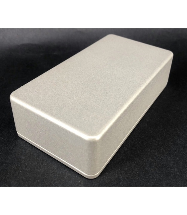 1590B Style Aluminum Diecast Enclosure METALLIC CHAMPAGNE
