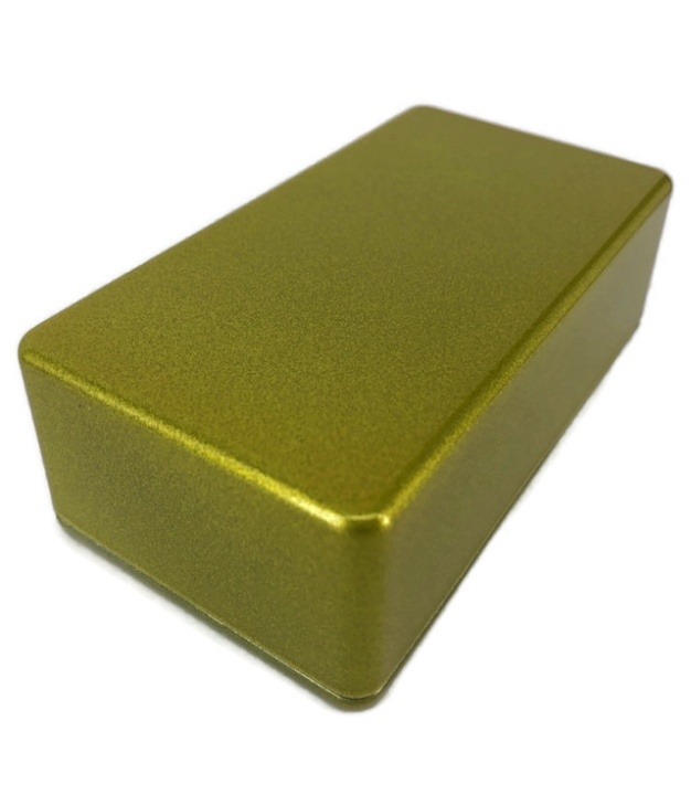 125B Style Aluminum Diecast Enclosure METALLIC CANDY YELLOW