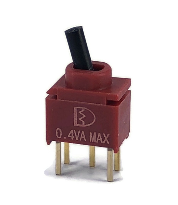Sealed Ultraminiature Toggle Switch 2U Series SPDT On-On