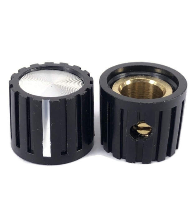 Control knob Black color 13x11mm Shaft hole 6.4mm