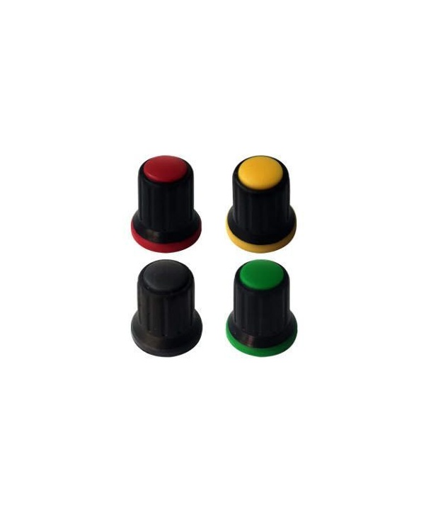 Green Rotary Encoder Knob D Shaft 6x4.5mm