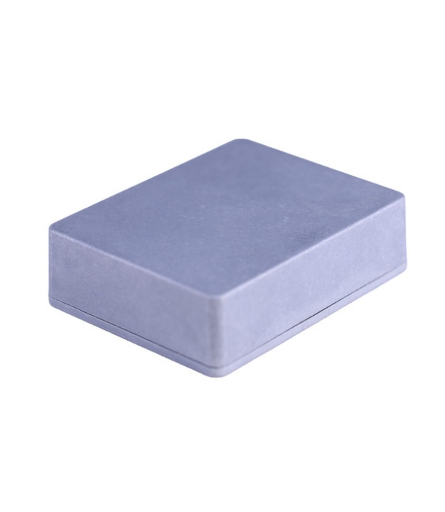 1590BB Style Aluminum Diecast Enclosure Matte Clear