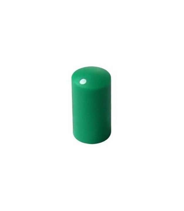 Green Micro Knob 7.6x14mm Shaft 6x18T