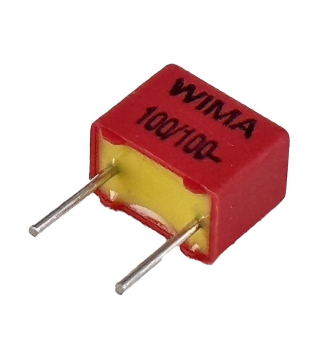 100pF 100V 5% Polypropylene Film/Foil Box Type Capacitor